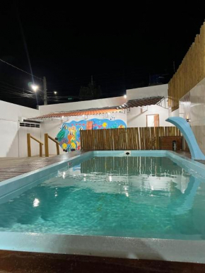 Casa Perfeita a 200 metros da praia 3 suítes e Piscina - Japaratinga